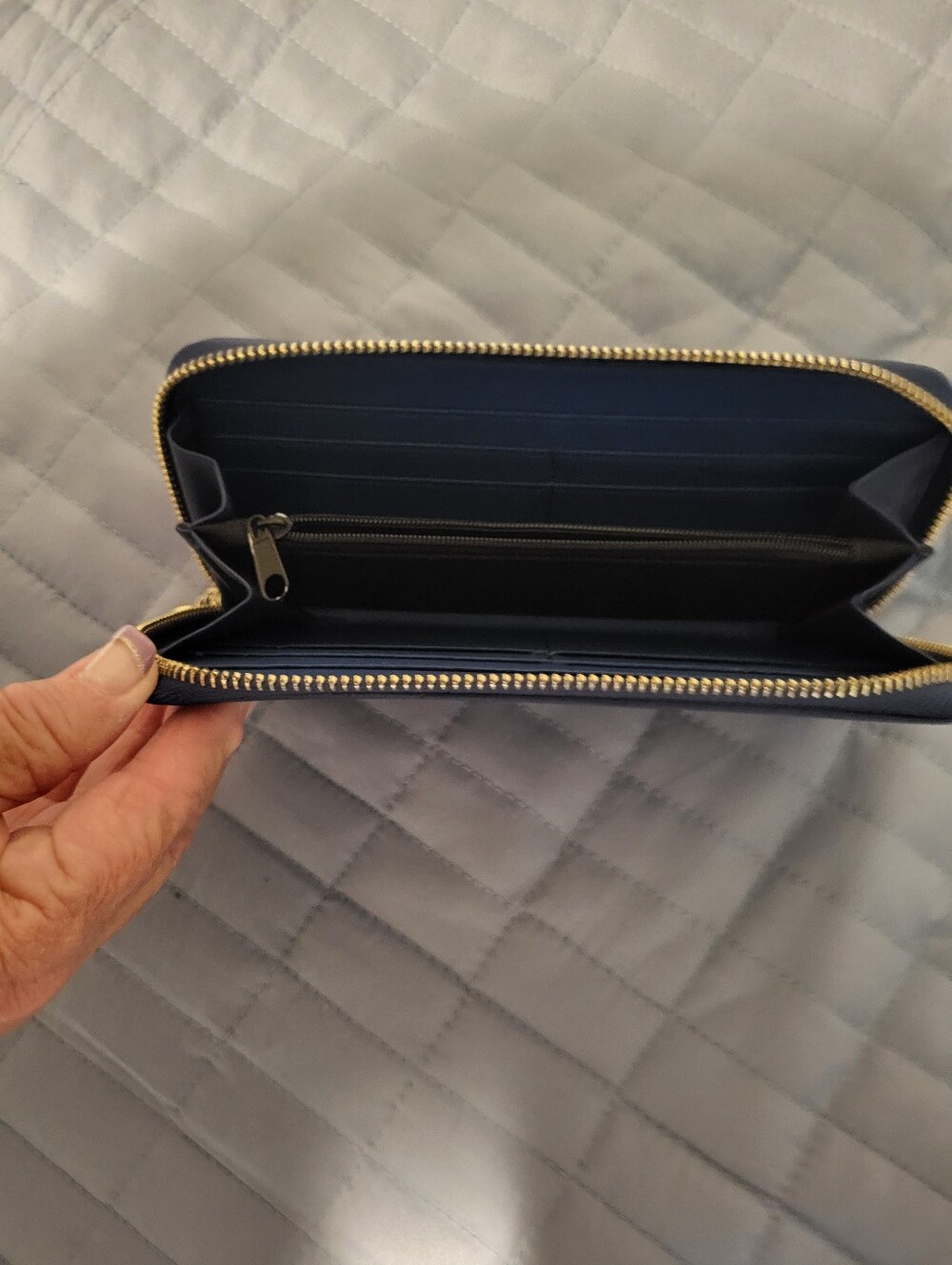 Blue Wallet - Picture 2 of 2